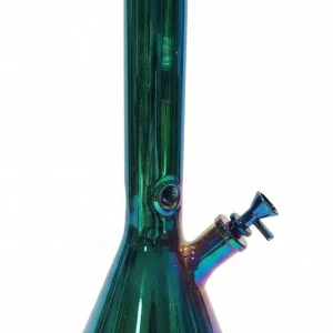 13.5" Electroplated Beaker Bong