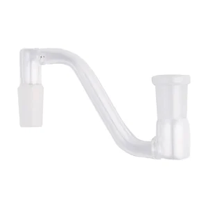 14mm Female to 14mm Male Side Step Glass Adapter