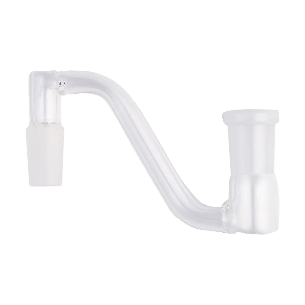 14mm Female to 14mm Male Side Step Glass Adapter