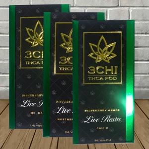 3Chi Dispensary Grade Live Resin THCa Pods 1ml