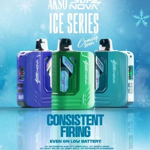 AKSO SUPA NOVA (new add 6 ICY) 12K Puffs