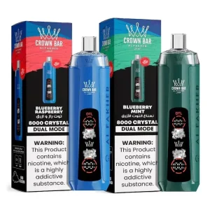 Al Fakher Crystal 8000 Puffs Disposable Vape Dual Mode