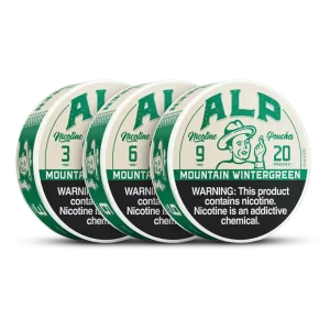 ALP Mountain Wintergreen Nicotine Pouches (5 Pack)