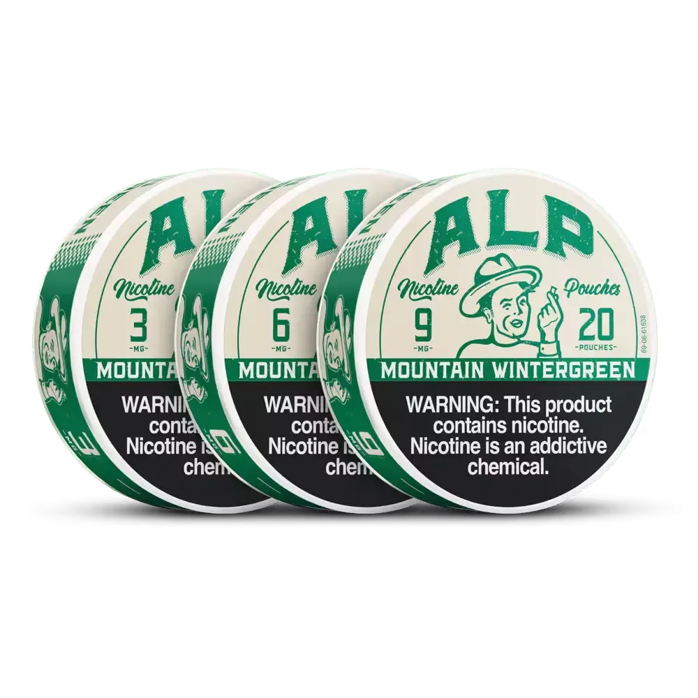 ALP Mountain Wintergreen Nicotine Pouches (5 Pack)