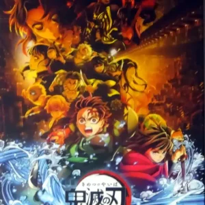 Aniplex Demon Slayer Mugen Castle Arc Chapter 1 Movie Pamphlet with Flyer