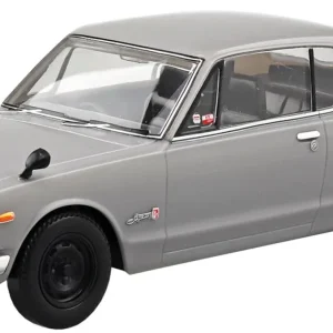 Aoshima 1/32 Rakupla Nissan C10 Skyline 2000Gt-R Silver Model Kit
