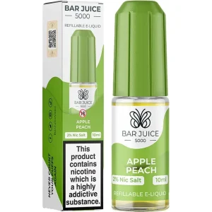 Apple peach Bar Juice 5000 e-liquid 10ml