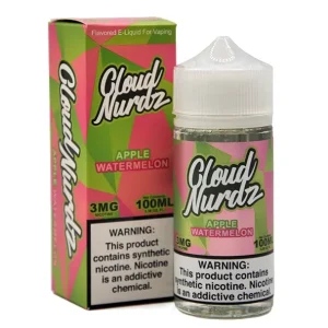 Apple Watermelon - 3mg - Cloud Nurdz - 100mL