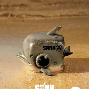 [Art Spot] Sank-Cube Dolphin- Pollution-Sank Toys-DSDC SHOP