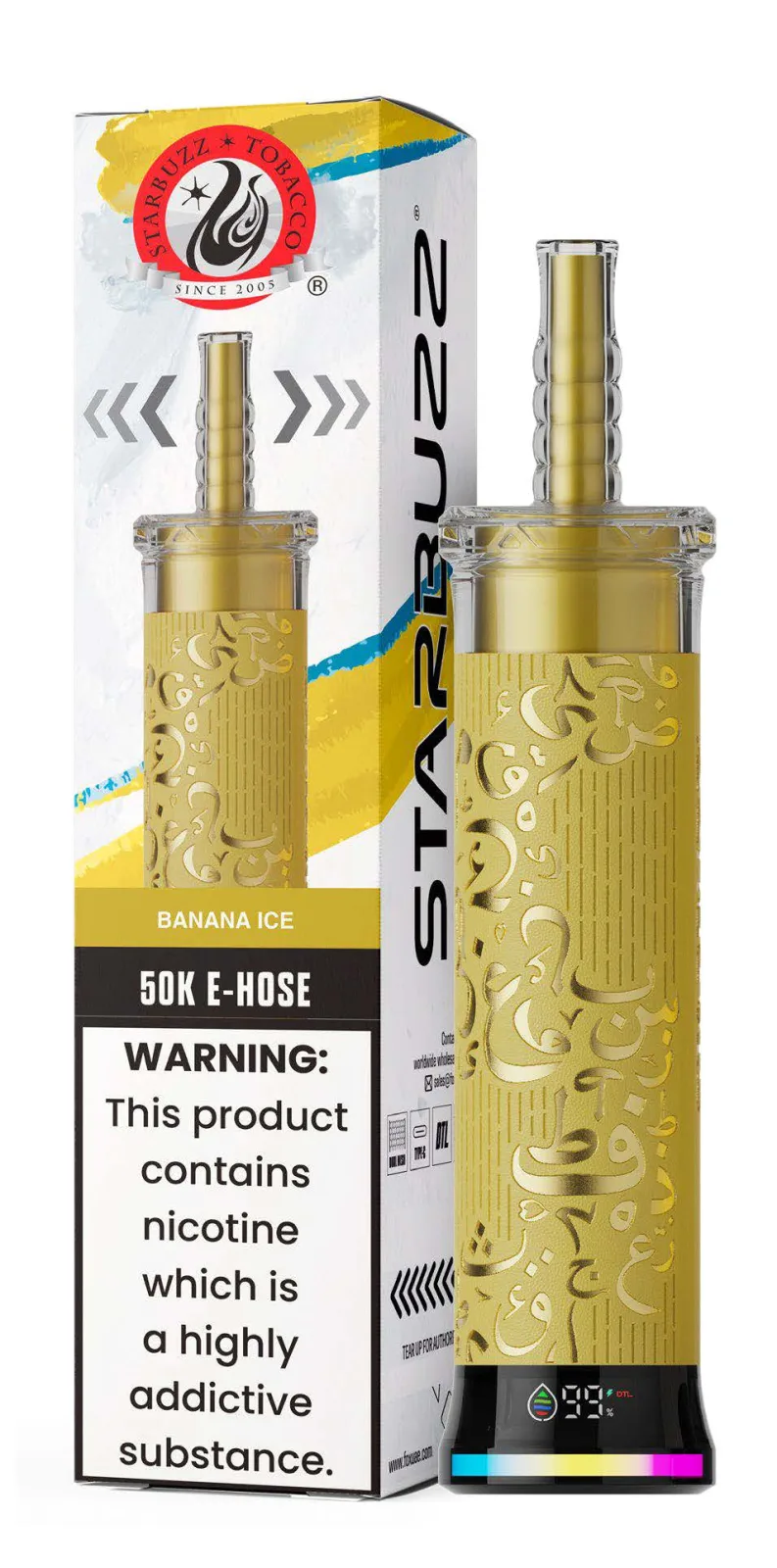 Banana Ice Starbuzz E-Hose 50K