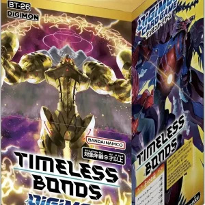 Bandai Digimon Card Game Timeless Bonds BT-26 Booster 24 Pack Box