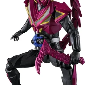 Bandai Kamen Rider Jao Tokusatsu Action Figure Wine-Red Color