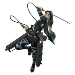 Bandai Spirits Levi Ackerman Figure - Ichiban Kuji Attack on Titan C Prize Collectible