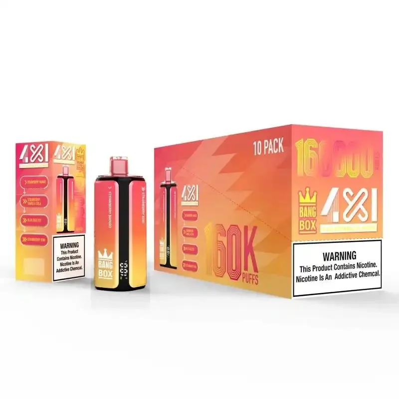 BANG BOX 160000 Puffs 160k 4-In-1 Rechargeable Disposable Vape 80mL Pre-Filled E-Liquid | 10 Flavors - Image 2