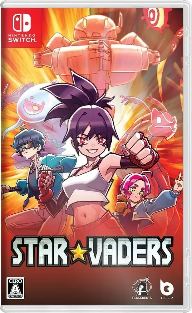 Beep StarVaders Nintendo Switch Game | Tactical Card Strategy