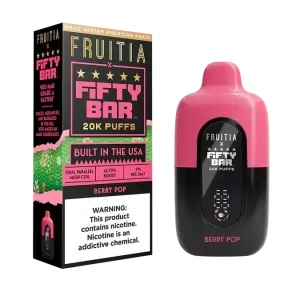 Berry Pop - Fifty Bar 20K Disposable Vape
