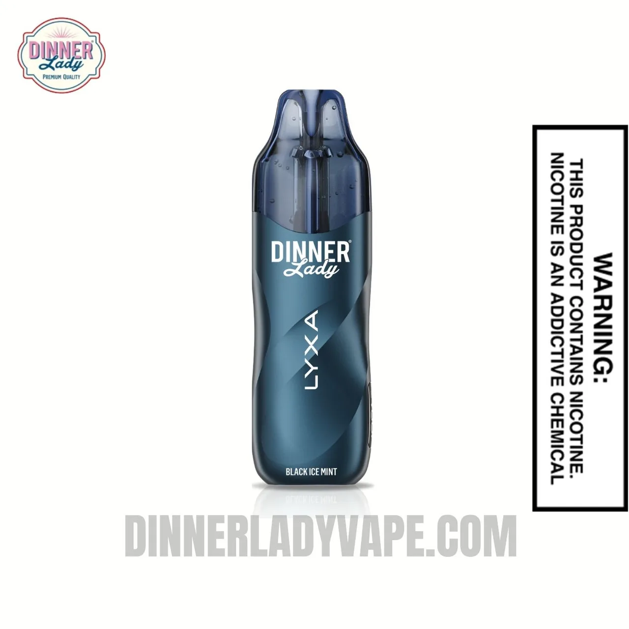 Black Mint Ice Dinner Lady LYXA 30K Disposable Vape