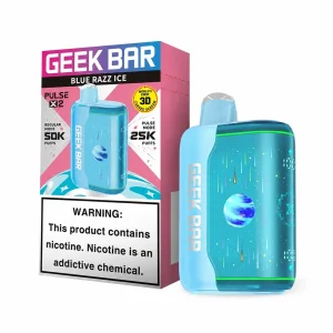 Blue Razz Ice Geek Bar Pulse X2 50K