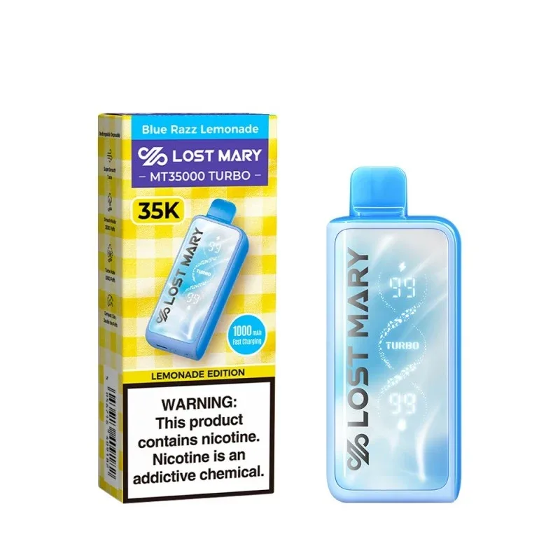 Blue Razz Lemonade Lost Mary MT35000 Turbo