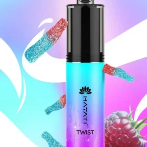 Blue Sour Raspberry Hayati Twist 5000 Vape Device