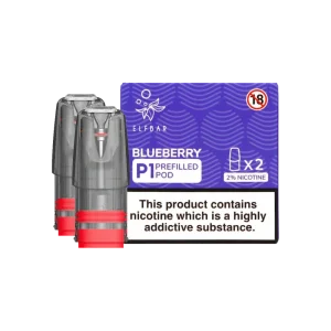 Blueberry ELF BAR MATE P1 PODS (PACK OF 2)