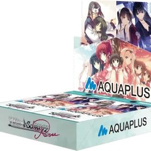 Bushiroad Weiss Schwarz Rose AQUAPLUS Booster Pack Box Manual