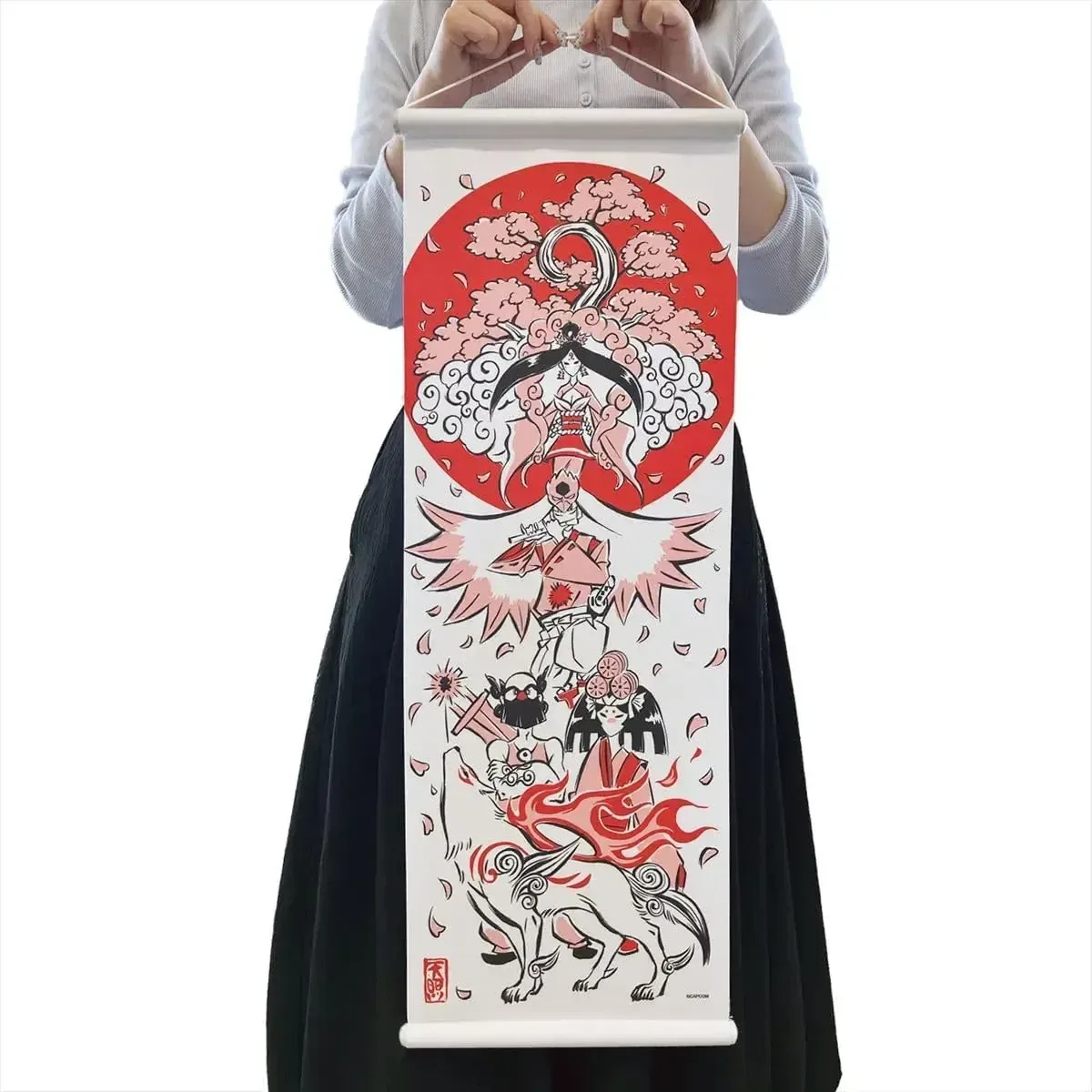 Capcom Okami 20th Anniversary Sunlight Spring Tapestry Polyester - Image 2