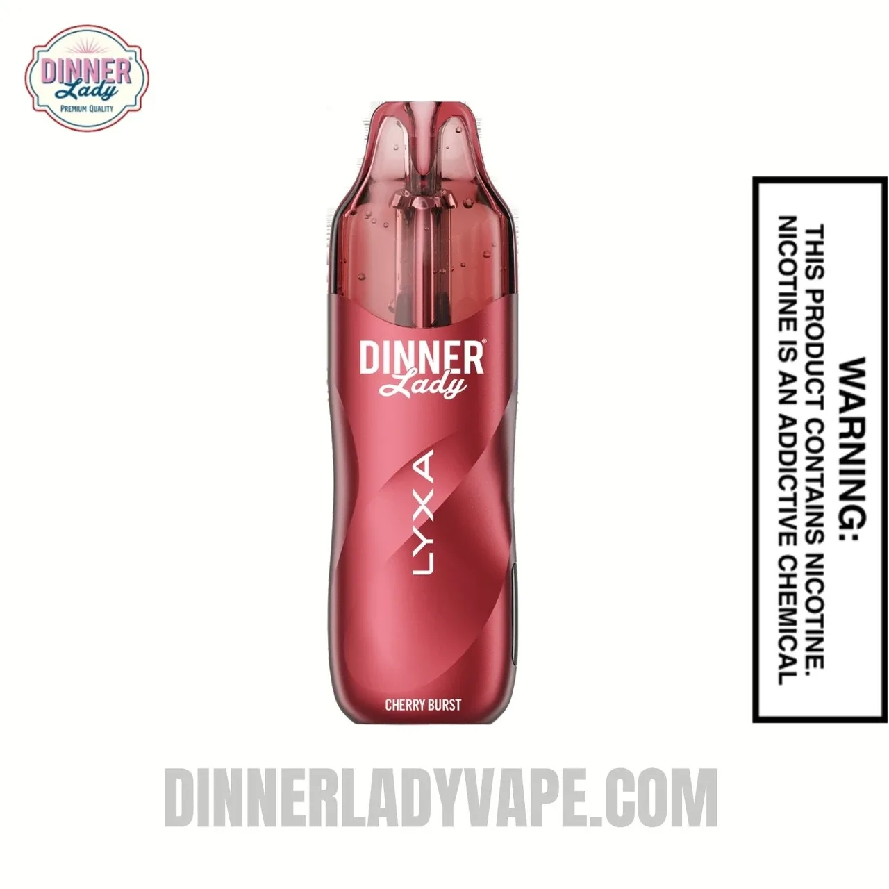 Cherry Burst Dinner Lady LYXA 30K Disposable Vape