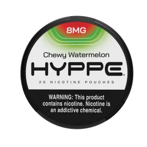 Chewy Watermelon Hyppe Nicotine Pouches