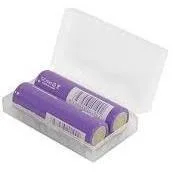 Clear Flip Top Battery Storage Cases