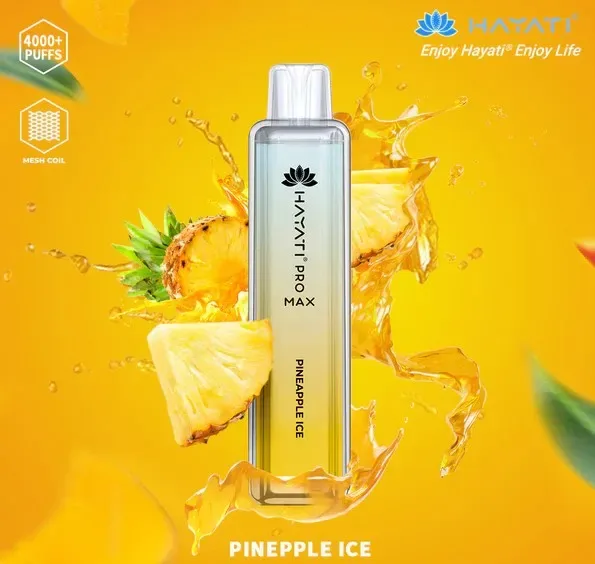 Crystal Pro Max 4000 Pineapple Ice Disposable Box of 10 – £71.99