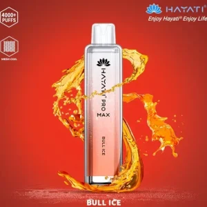 Crystal Pro Max Bull Ice 4000 Disposable Box of 10 – £71.99