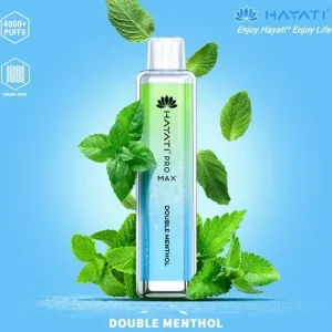 Crystal Pro Max Double Menthol 4000 Disposable Box of 10 – £71.99