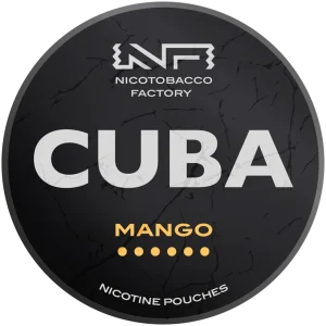 Cuba Black Line Mango Nicotine Pouches 43mg (5 Pack)