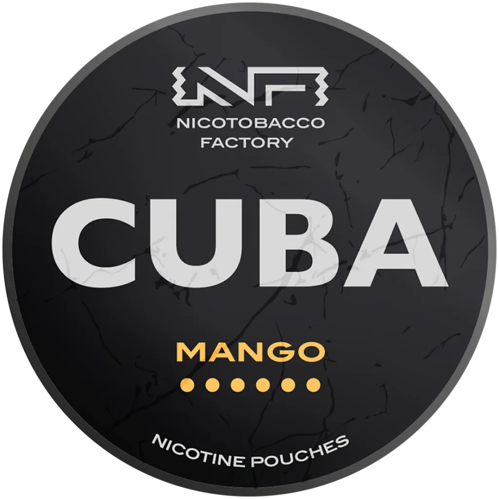 Cuba Black Line Mango Nicotine Pouches 43mg (5 Pack)