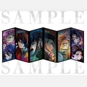Demon Slayer Infinity Castle Arc – Mini Folding Screen