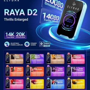 ELF BAR RAYA D2 20k puff
