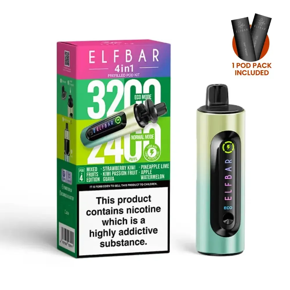 ELFBAR 4 in 1 Prefilled Kit - Image 2