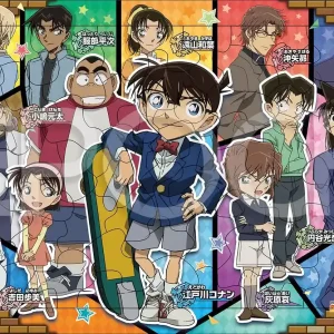 Epoch 25-318 Detective Conan 63-Piece Picture Puzzle with Backing for Kids 5+