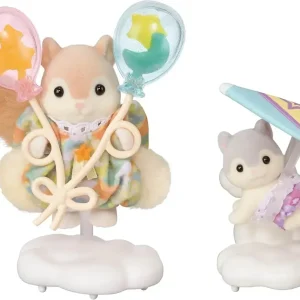 Epoch Sylvanian Families Flying Squirrel Doll Figure Set
