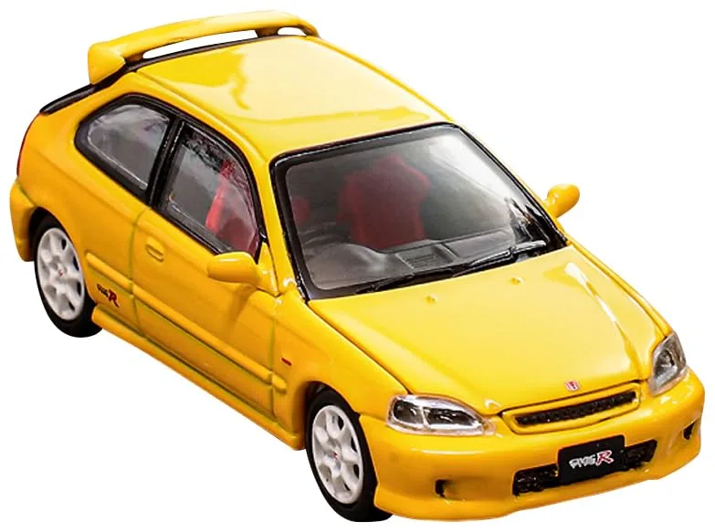 Focal Horizon Fh X Model One 1/64 Honda Civic Type-R Ek9 Phoenix Yellow Model
