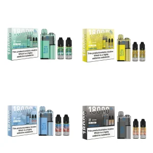 FUMOT R AND M Tornado 18000 Puffs Prefilled Pod Vape Kit 20MG