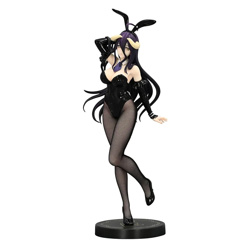 Furyu Overlord Albedo Black Ver. Bunnies Figure - Bicute Series Collectible