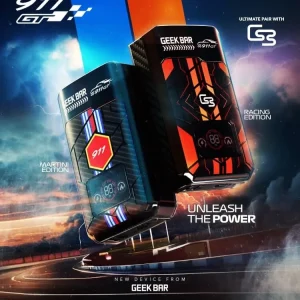 GEEK BAR GB POD 911 GT 16K : STARTER KIT & CARTRIDGE FLAVOR ONLY