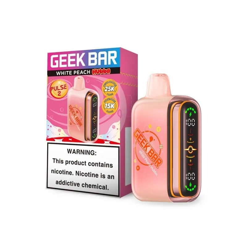 Geek Bar Pulse 2 Disposable Vape 25K Hubba Edition - Image 2