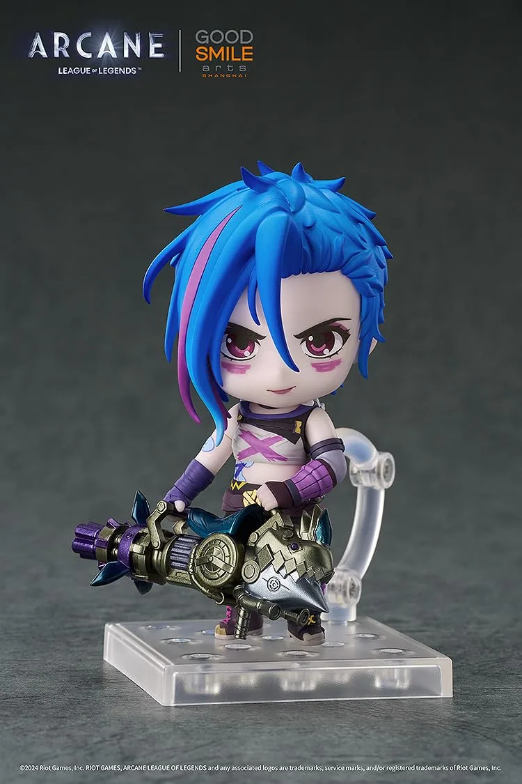 Good Smile Arts Shanghai Nendoroid Jinx Arcane Ver Collectible Figure - Image 2