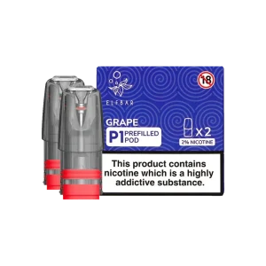 GRAPE ELF BAR MATE P1 PODS (PACK OF 2)