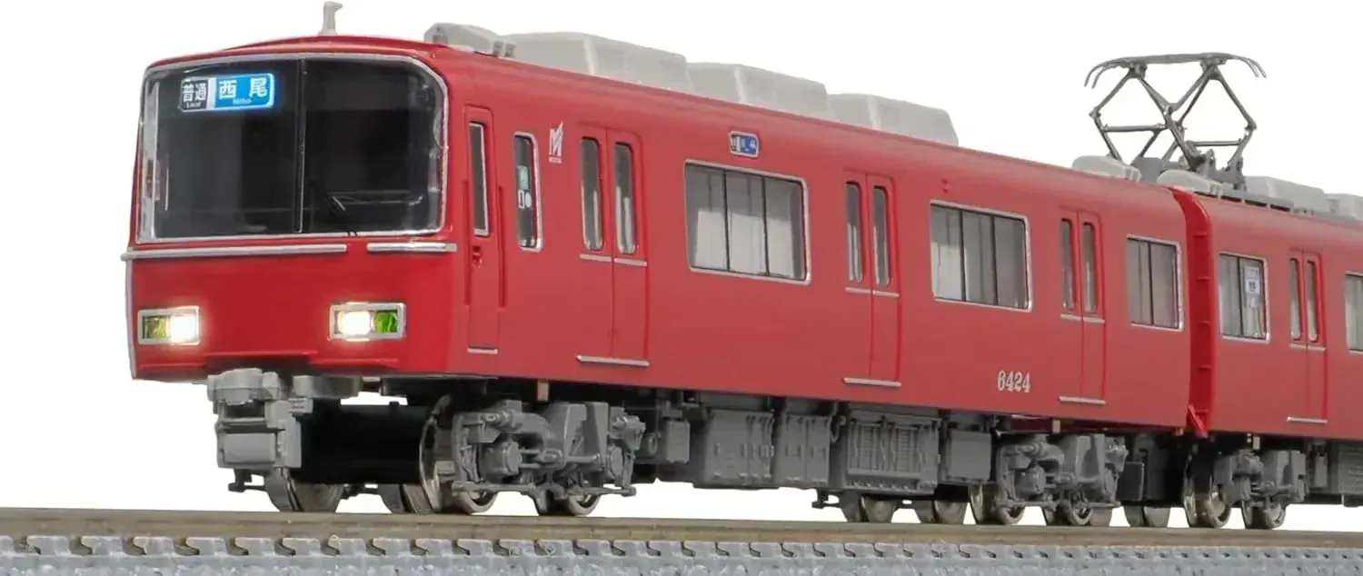 Greenmax N Gauge Meitetsu 6500 Series 8th Edition 4-Car Set