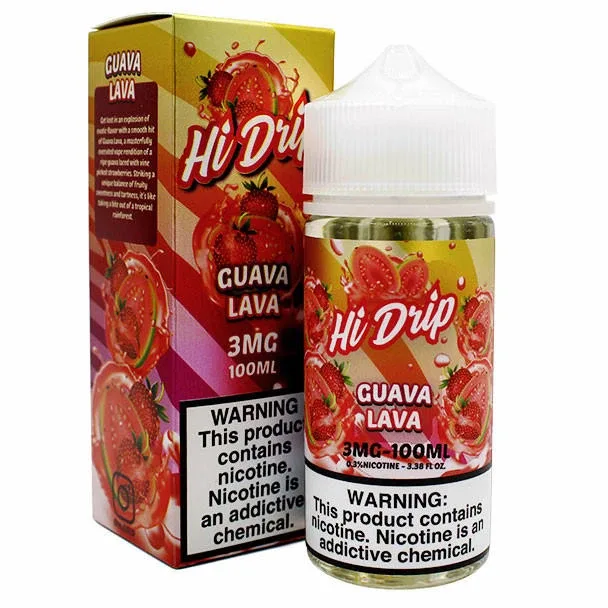 Guava Lava - 3mg - Hi-Drip - 100mL