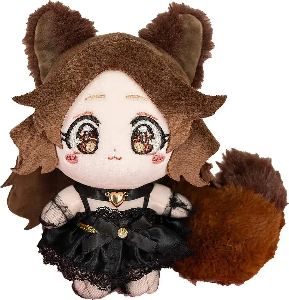 HaneAme Plush Dog Toy Anime Figure, 7.9-Inch Pet Collectible